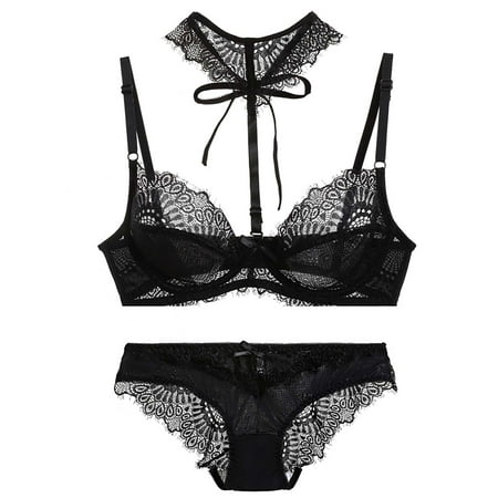 Lingerie for Women Lace Trim Sling Bra And Panties Summer Thin Lingerie Set Ladies Valentines Day Bodydoll Underwear
Lingerie for Women Lace Trim Sling Bra And Panties Summer Thin Lingerie Set Ladies Valentines Day Bodydoll Underwear