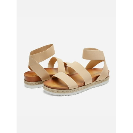 Women‘s Open Toe Elastica Ankle Strap Espadrille Dressy Flatform Wedge Sandals Elastic Ankle Strap Platform Sandals Women‘s Footwear
Women‘s Open Toe Elastica Ankle Strap Espadrille Dressy Flatform Wedge Sandals Elastic Ankle Strap Platform Sandals Women‘s Footwear