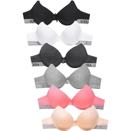 247 Frenzy Women s Essentials Sofra PACK OF 6 Full Coverage Solid Cotton Blend Bras
247 Frenzy Women s Essentials Sofra PACK OF 6 Full Coverage Solid Cotton Blend Bras
