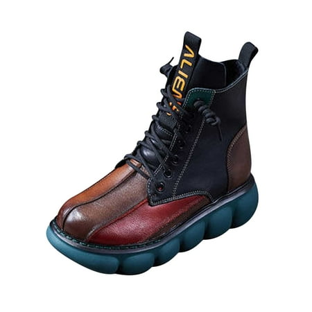 jsaierl Woman Winter Plus Size Leather Boots Thick Heel Booties Ladies Retro Breathable Short Boots
jsaierl Woman Winter Plus Size Leather Boots Thick Heel Booties Ladies Retro Breathable Short Boots