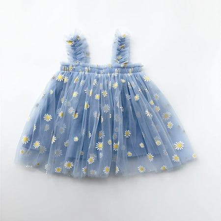 Apepal Toddler Girls Princess Dress Baby Sleeveless Daisy Floral Layered Tulle Dress Kids Birthday Party Dress
Apepal Toddler Girls Princess Dress Baby Sleeveless Daisy Floral Layered Tulle Dress Kids Birthday Party Dress