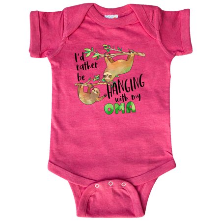 Inktastic Id Rather Be Hanging with my Oma- Cute Sloths Gift Baby Boy or Baby Girl Bodysuit
Inktastic Id Rather Be Hanging with my Oma- Cute Sloths Gift Baby Boy or Baby Girl Bodysuit