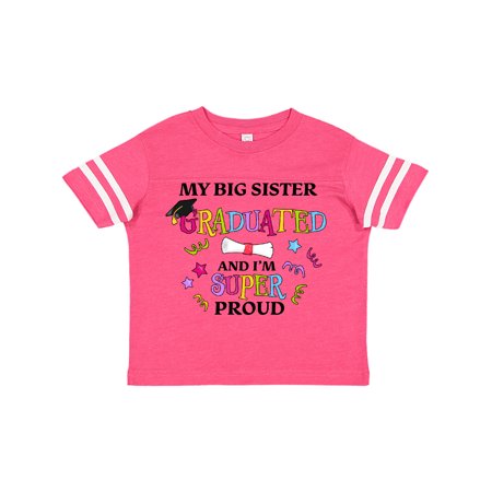 Inktastic My Big Sister Graduated and I m Super Proud Gift Toddler Boy or Toddler Girl T-Shirt
Inktastic My Big Sister Graduated and I m Super Proud Gift Toddler Boy or Toddler Girl T-Shirt