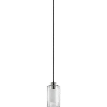 Quorum International 882-65 Down Mini Pendants with Clear and White Shades Satin Nickel
Quorum International 882-65 Down Mini Pendants with Clear and White Shades Satin Nickel