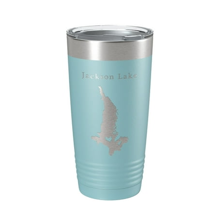 Jackson Lake Map Tumbler Travel Mug Insulated Laser Engraved Coffee Cup Grand Teton Wyoming 20 oz Light Blue
Jackson Lake Map Tumbler Travel Mug Insulated Laser Engraved Coffee Cup Grand Teton Wyoming 20 oz Light Blue