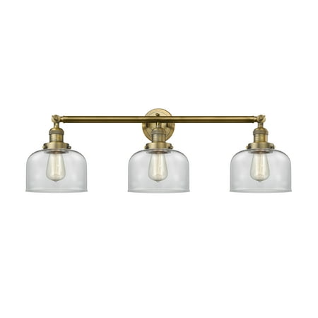 Innovations Lighting 205-S Large Bell Bell 3 Light 32 Wide Commercial Vanity Light -
Innovations Lighting 205-S Large Bell Bell 3 Light 32 Wide Commercial Vanity Light -