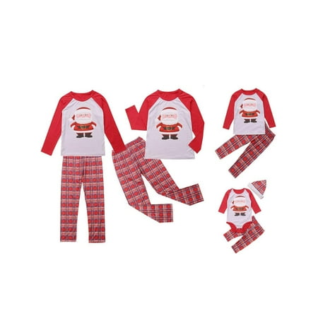 Youweixiong Christmas Pajamas for Family Parent-Child Matching Holiday Jammies Printed Long Sleeve Tops Plaid Pants for Adult Kids Baby
Youweixiong Christmas Pajamas for Family Parent-Child Matching Holiday Jammies Printed Long Sleeve Tops Plaid Pants for Adult Kids Baby