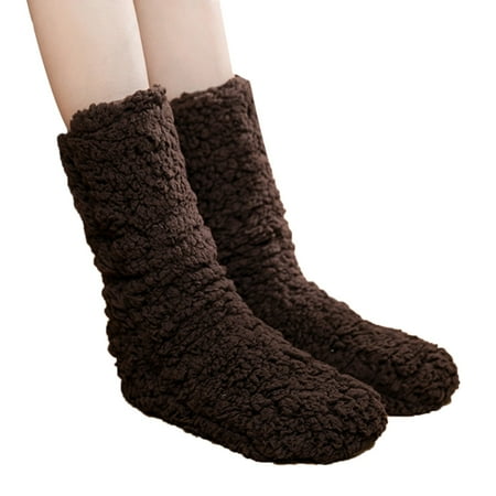 ZRBYWB Women Socks Thick Super Warm For Winter Home Fuzzy Socks Super Soft Comfort Of Coral Slipper Socks
ZRBYWB Women Socks Thick Super Warm For Winter Home Fuzzy Socks Super Soft Comfort Of Coral Slipper Socks