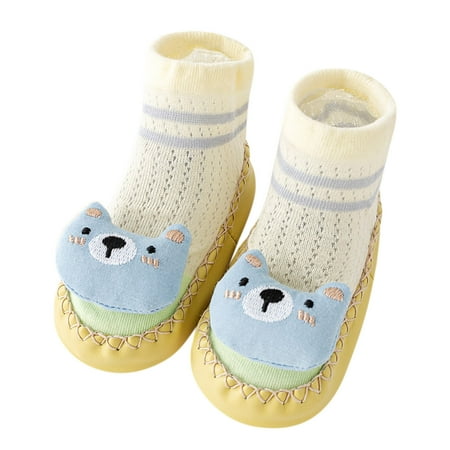 QIANGONG Toddler Shoes Toddler Shoes Boys And Girls Flat Socks Shoes Mesh Breathable Cartoon Pattern (Color: Yellow Size: 12 )
QIANGONG Toddler Shoes Toddler Shoes Boys And Girls Flat Socks Shoes Mesh Breathable Cartoon Pattern (Color: Yellow Size: 12 )