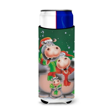 Carolines Treasures AAH7195MUK Hippo Family Caroling Ultra Beverage Insulators for slim cans Slim Can multicolor
Carolines Treasures AAH7195MUK Hippo Family Caroling Ultra Beverage Insulators for slim cans Slim Can multicolor