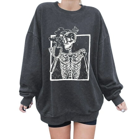 Pianpianzi Adult Women s Hoodies Scrub Star Shirt Ladies Designer Sweatshirts Womens Casual Long Sleeve Crew Neck Funny Skeleton Printed Hoodless Pullover Loose Sweatshirt Top Blouse
Pianpianzi Adult Women s Hoodies Scrub Star Shirt Ladies Designer Sweatshirts Womens Casual Long Sleeve Crew Neck Funny Skeleton Printed Hoodless Pullover Loose Sweatshirt Top Blouse