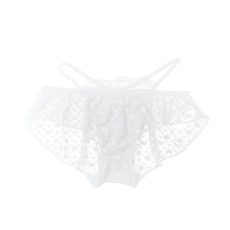 NECHOLOGY Women Cute Lace Hollow Lace Transparent Lace Bow Briefs Panties Women Underwear Cotton Underpants White Medium
NECHOLOGY Women Cute Lace Hollow Lace Transparent Lace Bow Briefs Panties Women Underwear Cotton Underpants White Medium