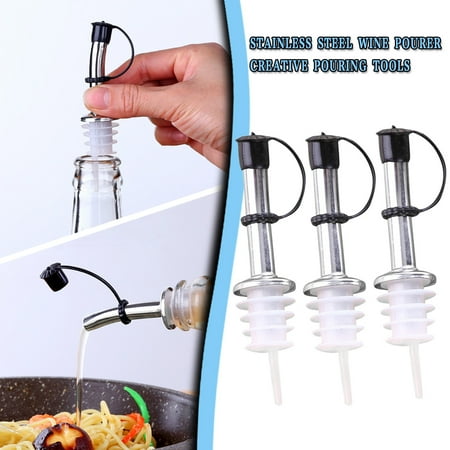 Qurein Wine Bottle Mouth Stopper Stainless Steel With Lid Seal Seasoning Oil Pot Mouth
Qurein Wine Bottle Mouth Stopper Stainless Steel With Lid Seal Seasoning Oil Pot Mouth