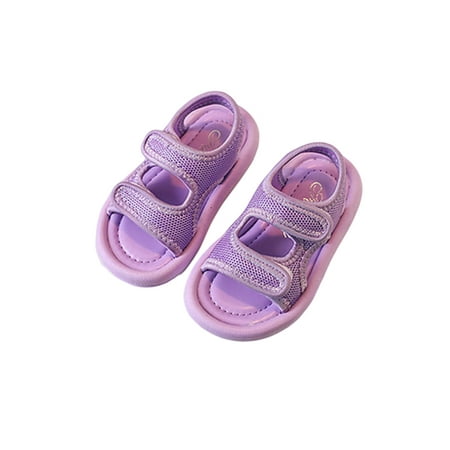 Daeful Unisex Sandals Non-slip Summer Flats Soft Sole Sport Sandal School Comfort Magic Tape Beach Shoes Purple 2Y
Daeful Unisex Sandals Non-slip Summer Flats Soft Sole Sport Sandal School Comfort Magic Tape Beach Shoes Purple 2Y