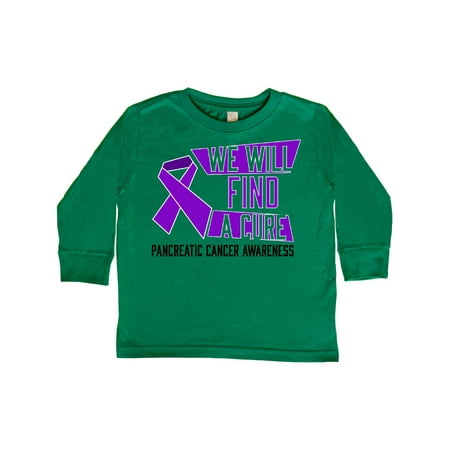 Inktastic We Will Find a Cure- Pancreatic Cancer Awareness Gift Toddler Boy or Toddler Girl Long Sleeve T-Shirt
Inktastic We Will Find a Cure- Pancreatic Cancer Awareness Gift Toddler Boy or Toddler Girl Long Sleeve T-Shirt