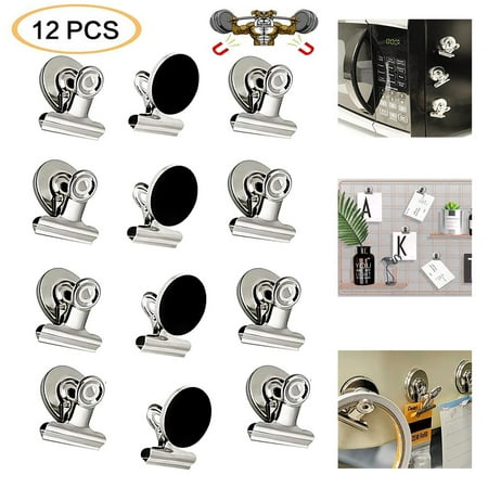 Magnetic Clips for Refrigerator 12Pcs Fridge Magnets Clip Whiteboard Magnets Office Magnets Kitchen Magnets
Magnetic Clips for Refrigerator 12Pcs Fridge Magnets Clip Whiteboard Magnets Office Magnets Kitchen Magnets