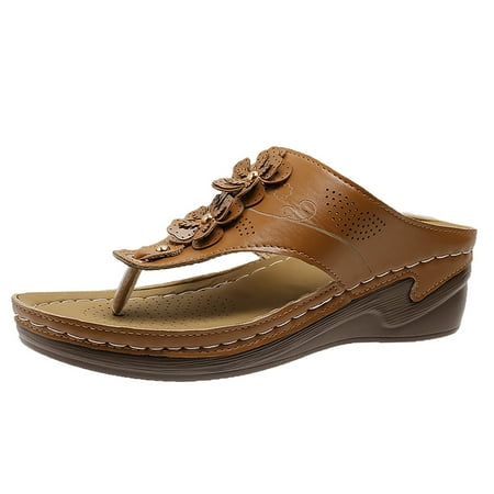 WEAIXIMIUNG Women Summer Flowers Slip On Casual Open Toe Wedges Comfortable Beach Shoes Sandals Womens Sandals Dressy Silver 2024 Brown 39
WEAIXIMIUNG Women Summer Flowers Slip On Casual Open Toe Wedges Comfortable Beach Shoes Sandals Womens Sandals Dressy Silver 2024 Brown 39