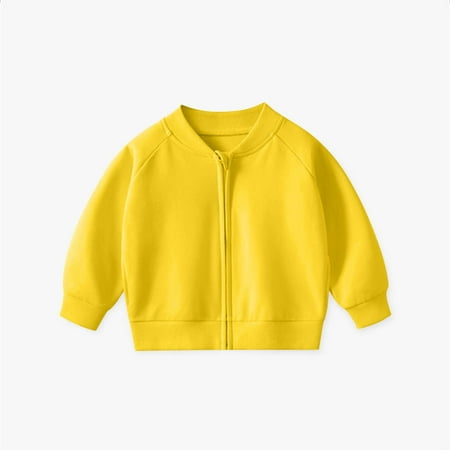 Erwazi Toddler Boys Girls Bomber Jacket with Pockets Long Sleeve Zipper Cardigan Sweatshirt Jackets for Kid
Erwazi Toddler Boys Girls Bomber Jacket with Pockets Long Sleeve Zipper Cardigan Sweatshirt Jackets for Kid
