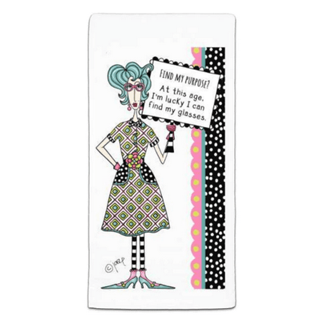 CJ Bella Dishtowel Find my Purpose (DM3-004-0094)
