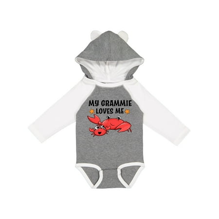 Inktastic My Grammie Loves Me- cute crab family Gift Baby Boy or Baby Girl Long Sleeve Bodysuit
Inktastic My Grammie Loves Me- cute crab family Gift Baby Boy or Baby Girl Long Sleeve Bodysuit