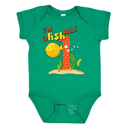 Inktastic I m O-Fish-Ally One- Cute Puffer Fish First Birthday Gift Baby Boy or Baby Girl Bodysuit
Inktastic I m O-Fish-Ally One- Cute Puffer Fish First Birthday Gift Baby Boy or Baby Girl Bodysuit