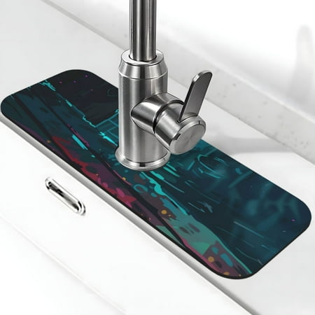 Xecao Lost Golden Key for Kitchen Sink Splash Guard Faucet Mat Faucet Guard & Draining mat (15 X 5.5 )
Xecao Lost Golden Key for Kitchen Sink Splash Guard Faucet Mat Faucet Guard & Draining mat (15 X 5.5 )