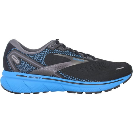 Brooks Ghost 14 Mens Road Running Fitness Trainer Black/Blue - UK 11.5