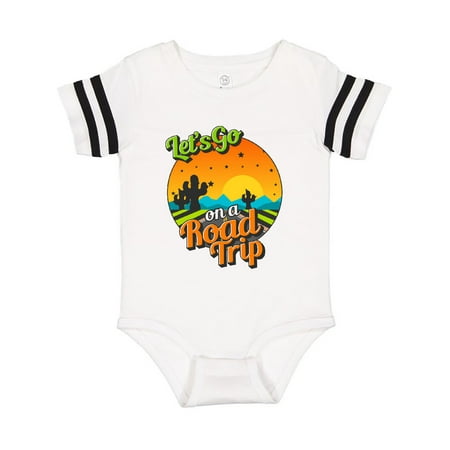 Inktastic Lets Go on a Road Trip with Western Background Gift Baby Boy or Baby Girl Bodysuit
Inktastic Lets Go on a Road Trip with Western Background Gift Baby Boy or Baby Girl Bodysuit