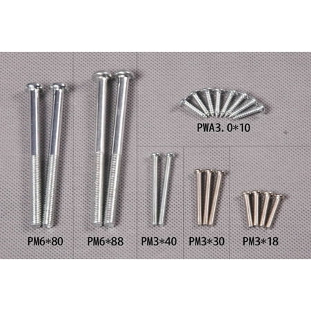 FMS Screw Set F4U 1700mm FMMSI311 Replacement Airplane Parts
