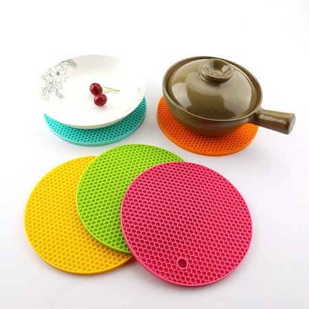 Taluosi 18cm Round Honeycomb Silicone Heat Resistant Non-slip Cup Dish Bowl Placemat Pad
Taluosi 18cm Round Honeycomb Silicone Heat Resistant Non-slip Cup Dish Bowl Placemat Pad