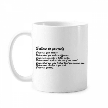 Famous Poetry Quote Believe In Yourself Mug Pottery Cerac Coffee Porcelain Cup Tableware
Famous Poetry Quote Believe In Yourself Mug Pottery Cerac Coffee Porcelain Cup Tableware