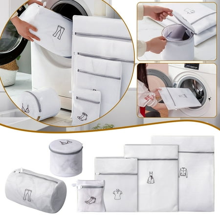 WNG Durable Fine Mesh Laundry Bags for Delicates with Zipper Travel Storage Organize Bag Clothing Washing Bags for Washing Machine Laundry Blouse Bra Hosiery Stocking Unde
WNG Durable Fine Mesh Laundry Bags for Delicates with Zipper Travel Storage Organize Bag Clothing Washing Bags for Washing Machine Laundry Blouse Bra Hosiery Stocking Unde