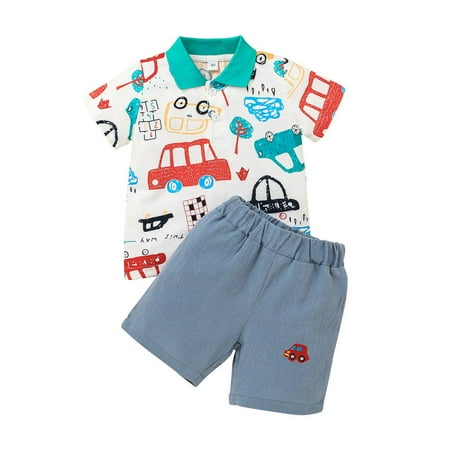Toddler Baby Boys Summer Cartoon Outfits Dinosaur Print T-Shirt Short Sleeve + Shorts Pant Casual Outfits 1-5T
Toddler Baby Boys Summer Cartoon Outfits Dinosaur Print T-Shirt Short Sleeve + Shorts Pant Casual Outfits 1-5T