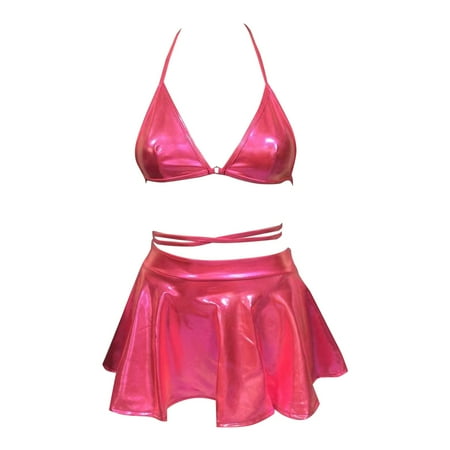 Gubotare Plus Size Lingerie For Women Womens Lingerie Halter V Chemise Sleepwear with Garter Belt Pink M
Gubotare Plus Size Lingerie For Women Womens Lingerie Halter V Chemise Sleepwear with Garter Belt Pink M