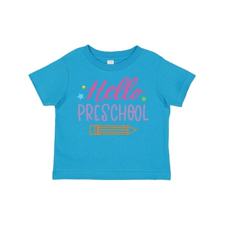 Inktastic Back to School Hello Preschool Gift Toddler Boy or Toddler Girl T-Shirt
Inktastic Back to School Hello Preschool Gift Toddler Boy or Toddler Girl T-Shirt