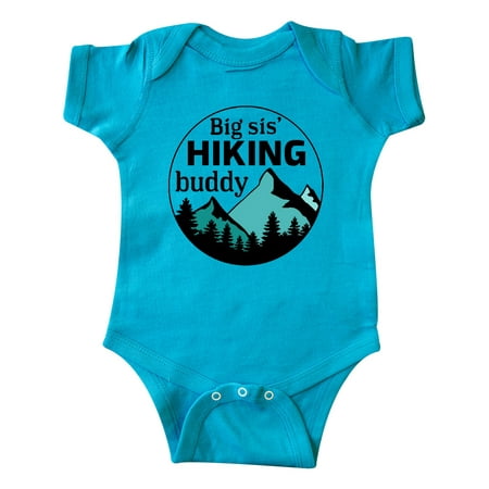 Inktastic Big Sis Hiking Buddy with Mountains and Trees Gift Baby Boy or Baby Girl Bodysuit
Inktastic Big Sis Hiking Buddy with Mountains and Trees Gift Baby Boy or Baby Girl Bodysuit