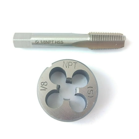 BCLONG 1pcs 1/8 NPT Tap + 1pcs 1/8 NPT Die 1/8-27 NPT/Z Right Hand Durable High Quality
BCLONG 1pcs 1/8 NPT Tap + 1pcs 1/8 NPT Die 1/8-27 NPT/Z Right Hand Durable High Quality