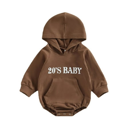 Capreze Newborn Romper One Piece Bodysuit Buttons Jumpsuit Loose Playsuit Long Sleeve Dark Brown 90cm
Capreze Newborn Romper One Piece Bodysuit Buttons Jumpsuit Loose Playsuit Long Sleeve Dark Brown 90cm