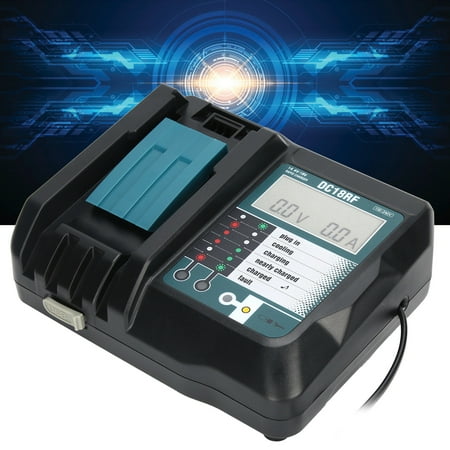 LAFGUR DC18RF Charger With Screen USB Interface Fit For 14V/18V Lithium Battery EU 100V‑240V Battery Charging Tool Battery Charger
LAFGUR DC18RF Charger With Screen USB Interface Fit For 14V/18V Lithium Battery EU 100V‑240V Battery Charging Tool Battery Charger