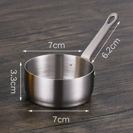 Pot Gravy Stainless Steel Milk Pot Mini Sauce Pan Non Stick Small Saucepan Nonstick Small Pan Mini Pots With Handle
Pot Gravy Stainless Steel Milk Pot Mini Sauce Pan Non Stick Small Saucepan Nonstick Small Pan Mini Pots With Handle