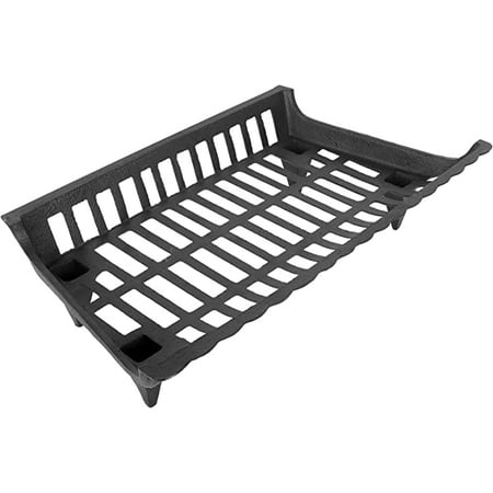 27 in. Cast Iron Fireplace Grate Heavy Duty Fire Grates with 3 in. Clearance for Fireplace
27 in. Cast Iron Fireplace Grate Heavy Duty Fire Grates with 3 in. Clearance for Fireplace