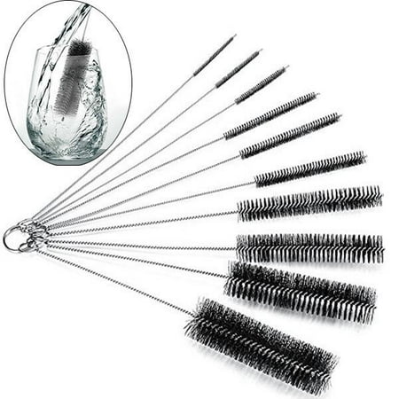 10pcs Nylon Tube Brushes Straw Set for Drinking Straws / Glasses / Keyboards / Jewelry Cleaning
10pcs Nylon Tube Brushes Straw Set for Drinking Straws / Glasses / Keyboards / Jewelry Cleaning