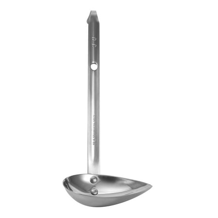 1pc Unique Spoon Stainless Steel Cutlery Drizzle Tableware Exquisite Spoon