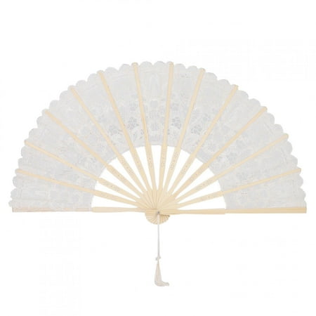 Vintage Chinese Style Hollow Lace Hand Folding Fan for Party Bridal Wedding Decor PropMilk White
Vintage Chinese Style Hollow Lace Hand Folding Fan for Party Bridal Wedding Decor PropMilk White