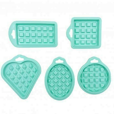 Meizhencang 5Pcs Non-stick Food Grade Silicone Cake Biscuit Waffle Mold Bakeware Baking Tool
Meizhencang 5Pcs Non-stick Food Grade Silicone Cake Biscuit Waffle Mold Bakeware Baking Tool