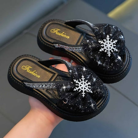 YODETEY Summer Shoes for Baby clearance Summer Baby Girls Children s Shoes Outside Indoor Non-slip Soft-soled Bathroom Wearing Slippers the Shower Slippers Black
YODETEY Summer Shoes for Baby clearance Summer Baby Girls Children s Shoes Outside Indoor Non-slip Soft-soled Bathroom Wearing Slippers the Shower Slippers Black