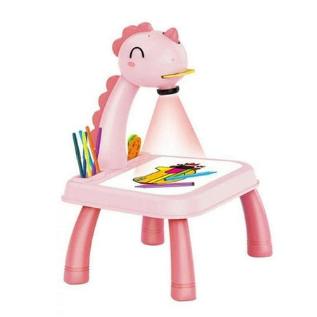 Drawing Projector Table for Kids Trace and Draw Projector Toy with Light & Music Child Smart Projector Sketcher Desk Learning Projection Painting Machine for Boy Girl 3-8 Years Old - Pink-Dinosaurs
Drawing Projector Table for Kids Trace and Draw Projector Toy with Light & Music Child Smart Projector Sketcher Desk Learning Projection Painting Machine for Boy Girl 3-8 Years Old - Pink-Dinosaurs