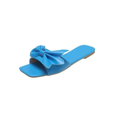 Shakub Womens Casual Bowknot Slip On Slipper Flat Square Toe Sliders Sandals Summer Shoes
Shakub Womens Casual Bowknot Slip On Slipper Flat Square Toe Sliders Sandals Summer Shoes