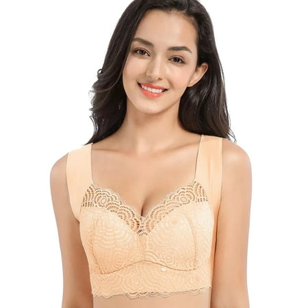 Lift Stretch Full-Figure Seamless Lace Cut-Out Bra Soft Seamless Sleep Bra Sports Bra XL(40/90CD) Skin Color
Lift Stretch Full-Figure Seamless Lace Cut-Out Bra Soft Seamless Sleep Bra Sports Bra XL(40/90CD) Skin Color