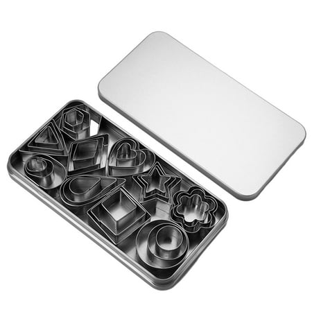 Mini geometric biscuit cutter set hexagonal square heart-shaped triangle round small round kitchen baking mold. - style:style2;
Mini geometric biscuit cutter set hexagonal square heart-shaped triangle round small round kitchen baking mold. - style:style2;